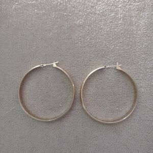 Gold Tone Hoop earrings